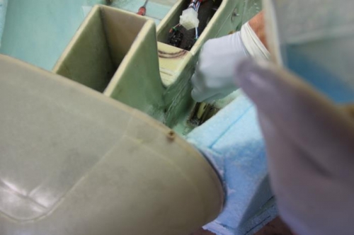 UNI tapes over brackets