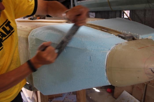 Starting Nose Shaping