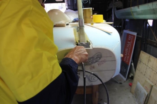 Making room for Nose Bumper support