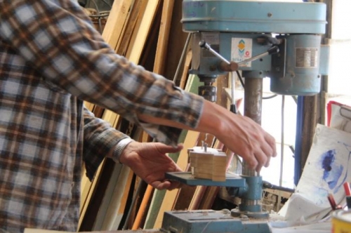 Match drilling canard templates