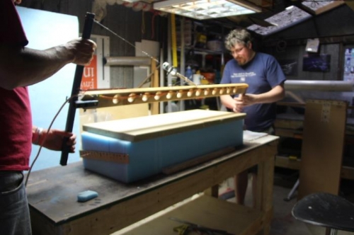 Making straight cuts for Central Core