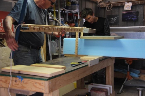 Cutting blanks to length with Aymeric