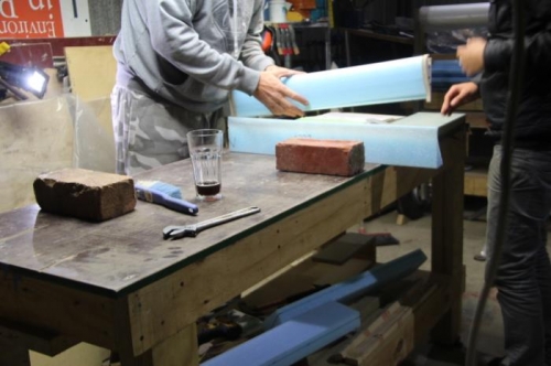 Ragged TE can be dimly seen