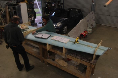 Fitting the level board