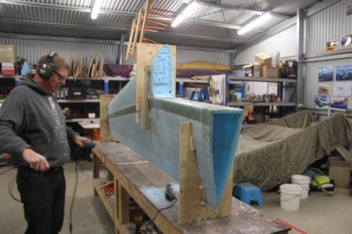 Excavating the wing rib