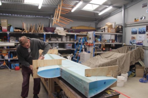 Sanding leading edge transition