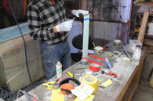 Closing the outboard end of the Elevator