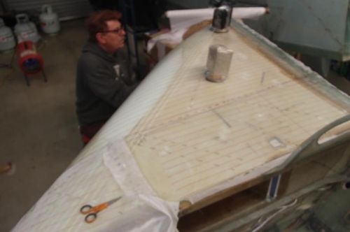 Fuel cap forms weighted