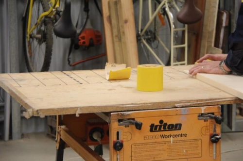 Sanding the transitions