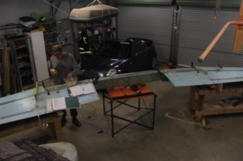 All jigged square and hot glued in position