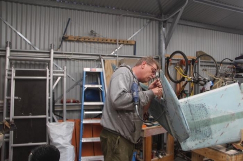 Preparing for the hinge pad extra layers