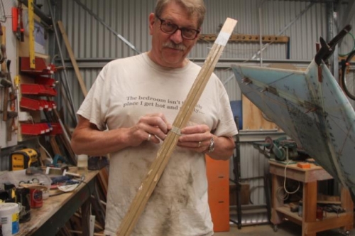 Finished unit with former