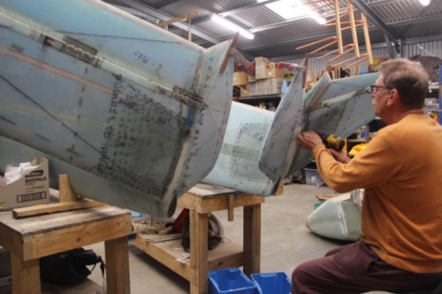 Drilling pilot hole for access