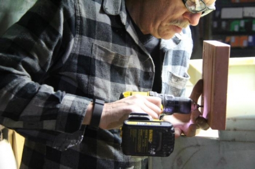 Drilling Longeron doublers