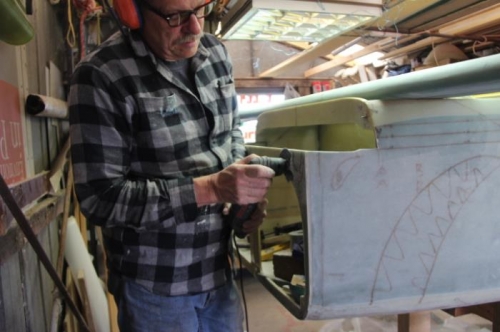 Making the pads purty