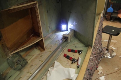 Refitting Aileron hardware