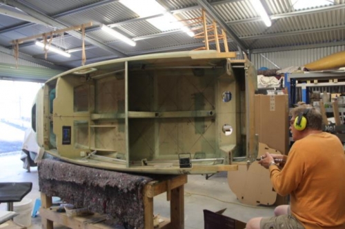 Opening up firewall electrical conduit