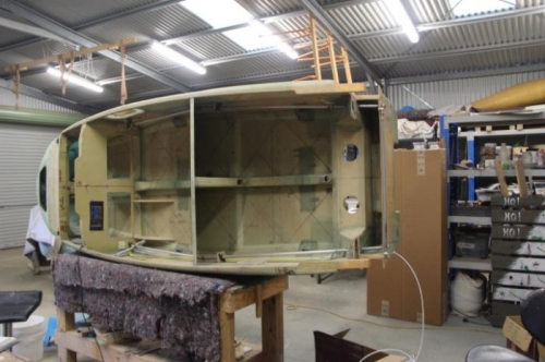 Figgering the Rudder cable conduit