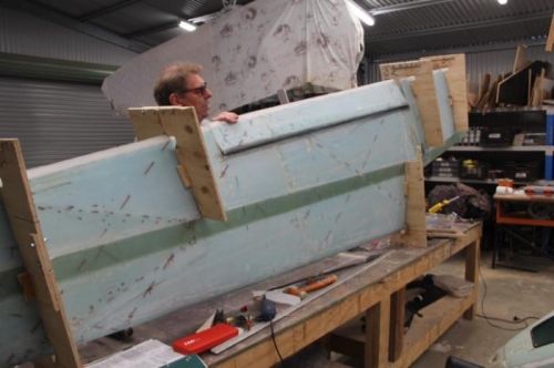 Measuring 20 degrees, and comparing to the specified distance