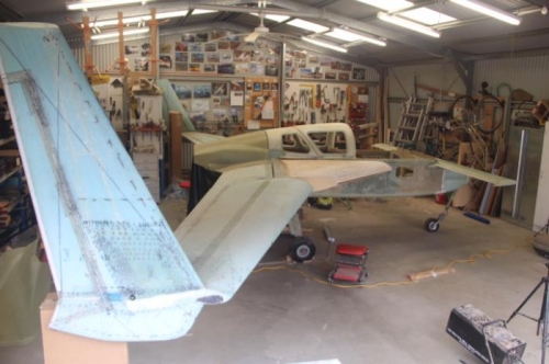 The Spodplane, all bits together