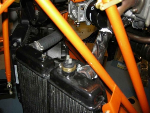 L watercooler, incl temp cooler