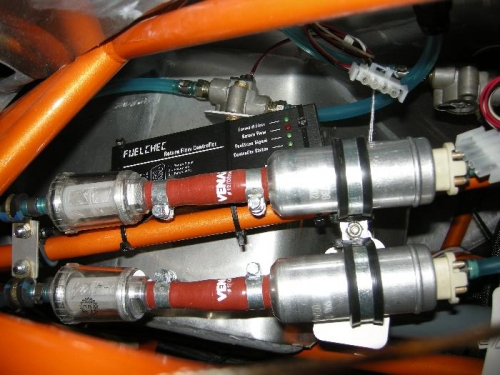 Pumps, fueltransducer, fwd and return flow