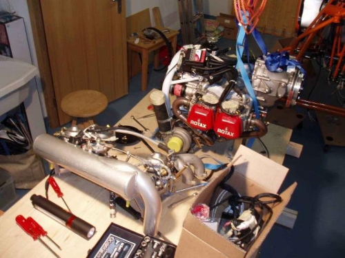 914, carburator removed