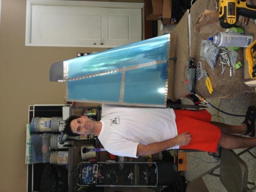 Vertical stabilizer done!