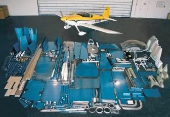 The complete kit minus engine and avionics