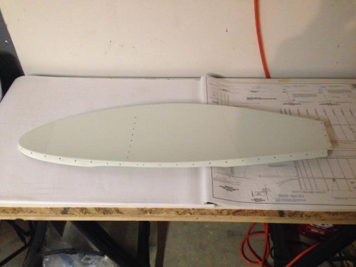 Tip Rib Ready for Attachment to LH Wing.