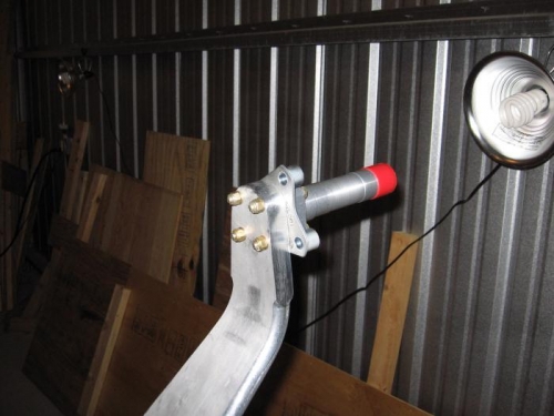 Bolted axle to main spring gear