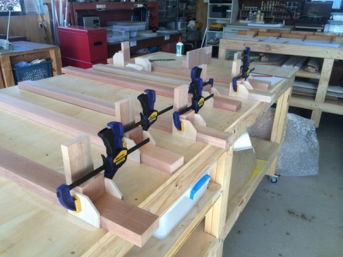 Wing jig construction