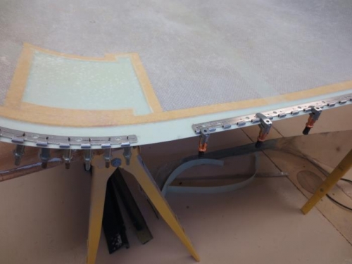 Drilling holes in hinges