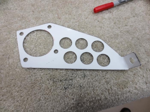 Bracket ready for reinforcement