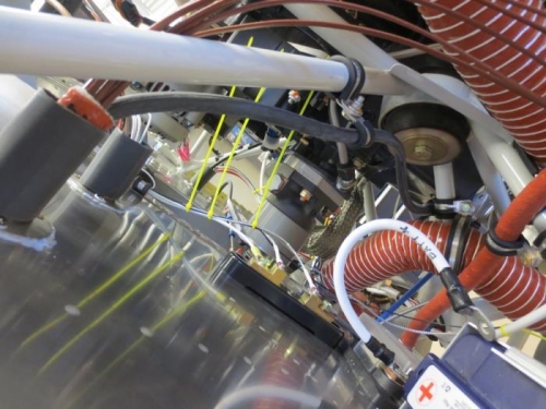 Pressure line to manifold pressure sensor