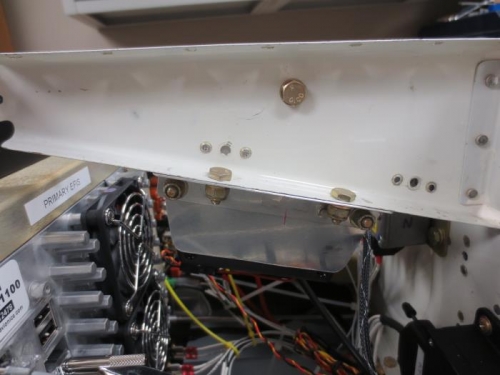 Backside view of battery 1