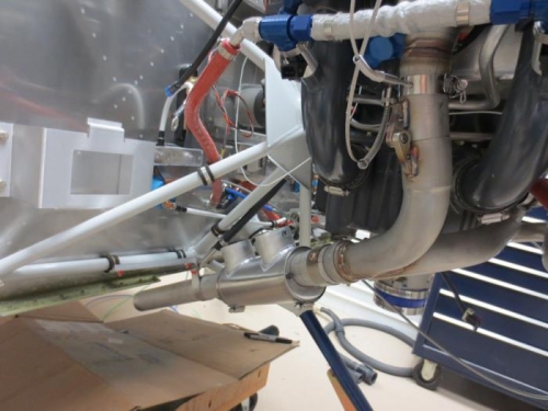 Heat muff installed 1