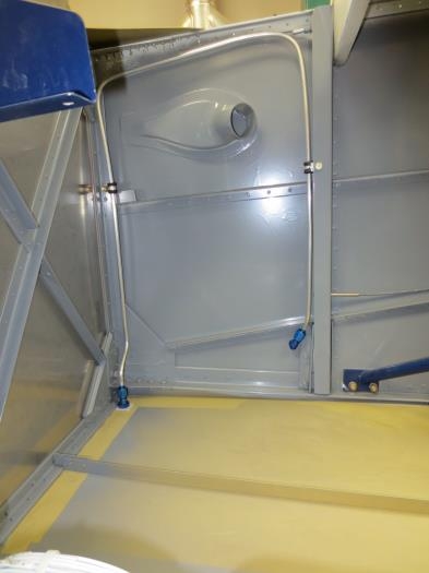 Copilot fuel vent line