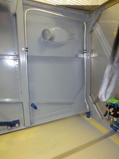 Pilot fuel vent line