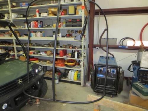 Canopy parts painted