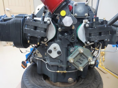 Temporarily installed EFII components