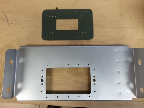 Adaptor bracket for wing light