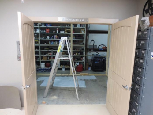 Tail will go through these doors