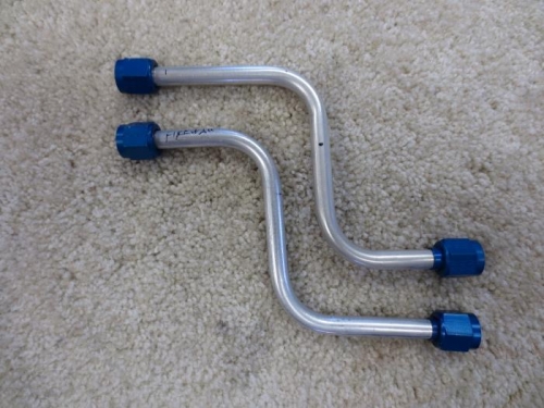 Changed offset in fuel supply line