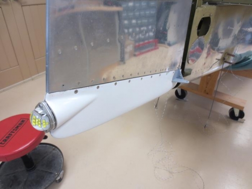 Right side rudder fairing