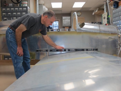 Setting wing incidence