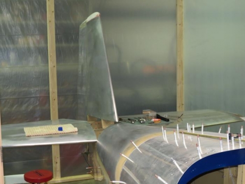 Installing the vertical stabilizer