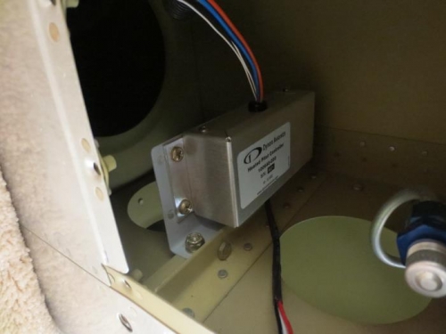 Controller mounted on bracket