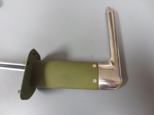 Countersunk screws installed