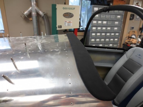 Classic Aero glareshield trim top view